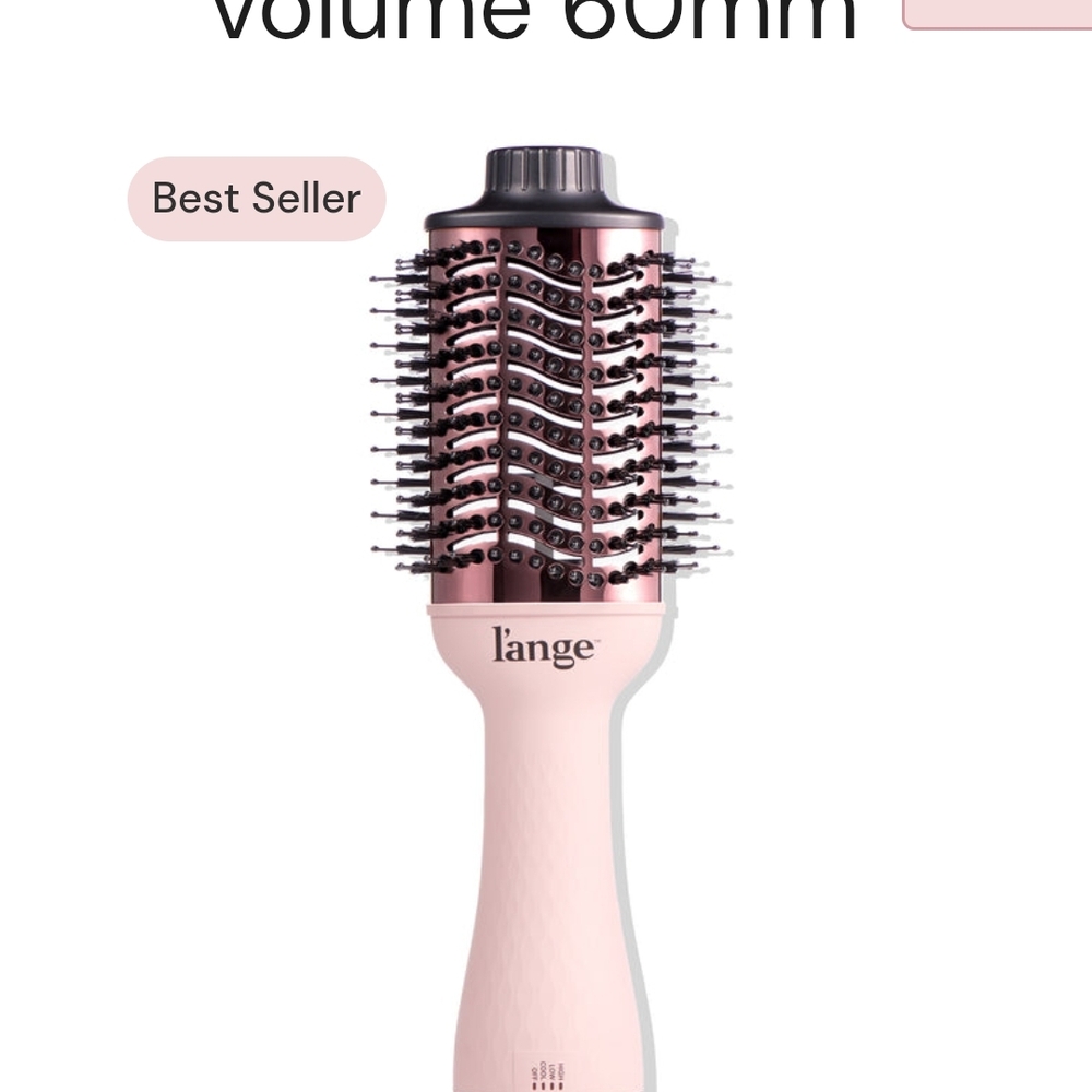 Lange Pink Hair Styling Tool 60mm Barrel Size.
